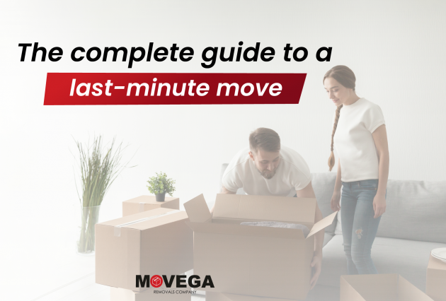 Last-minute move preparations